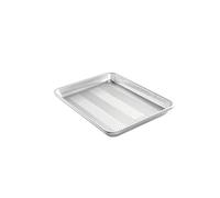 Nordic Ware Prism Feuille de cuisson en aluminium avec circulation d'air améliorée Fabriqué aux États-Unis Argenté 30,7 x 22,4 x 2,8 cm
