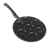 Nordic Ware Snowflake Pancake Pan, Black Poêle en Aluminium, Noir, 26,7 cm