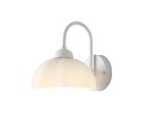 Nordic White Glass Shade Corridor Wall Lights Modern Minimalist Bedside Wall Sconce Indoor Home Decor Aisle Wall Lamp Fixture