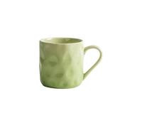 Nordic Wind Home Tasse à café créative simple et exquise en céramique pour petit déjeuner Vert crème dégradé
