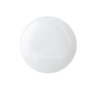 Nordic Wind Household in recent months pure white embossé grain foncé western steak plat peu profond -12 "Bucket Plate.