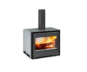 NORDICA 3007140 Insert 70 EOS À Bois 70CM 8.5kW Ventilé Porte En Fonte