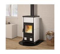 Nordica 7112710 Poêle à Bois 11,8kW Conchita 2.0 Blanc Infinity 5 Étoiles