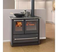 La Nordica 3007030 Cuisine À Bois Sovrana Easy.16 7,5 KW CL A+ Noir