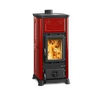 NORDICA EMILIANA BORDEAUX Poêle À Bois 7112600 En Fonte 6,5 kW 186 m3 BORDEAUX