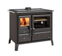 Nordica Extraflame Cuisinière à bois 10.5kw antharcite - GARDENIAXXLNOIRANTHRACITE