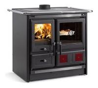 Nordica Extraflame Cuisinière à bois Rosa L 5.0 Steel ROSAL5.0ACIERNOIRANTHRACITE 9,5 kWatts noir