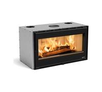 Inserto 100 Wide.16 8kW Insert à bois noir