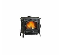 Poêle à bois fonte 11.9kw anthracite Nordica Extraflame 7119101 noir G