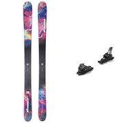 Nordica - Packs (skis + fix) - Skis all-mountain - Pack Unleashed 90 2027 en Titane - Rose Rose 144 cm,152 cm