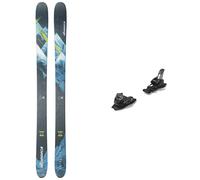 Nordica - Packs (skis + fix) - Skis freeride - Pack Enforcer 104 2026 pour Homme en Bois - Bleu Bleu 179 cm,185 cm