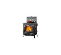 Poêle à bois NORDICA Isotta CC Lean 9,3 kW Noir Antracite