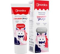 Nordics Natural Kids Dentifrice sans fluor à la fraise, 50ml