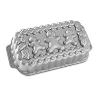 NordicWare 89848 Moule en forme de famille en pain de gingembre, aluminium, argent, 27,94 x 14,605 x 6,35 cm