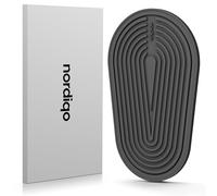 Nordiqo Tapis en silicone de qualité supérieure - Compatible avec SodaStream Duo - 65 % plus épais pour plus de stabilité - Motif antidérapant - Silicone de qualité alimentaire - Sans BPA et passe au
