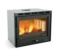 Nordique Insert 70 4.0 - Aéré Insert Pour Cheminée Bois 7,8 Kw 223 m3 Noir