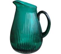 Nordique Light Luxury Simple Moderne Verre Vert Vase avec Poignée Pot de Fleur Eau Bouilloire Froide Bouilloire Maison Salon