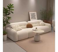 Nordique nuage salon canapés Pouf canapé bouffées Futon fauteuil attente salon canapés universel Sillon Cama chambre décorations 1.8m sponge Velvet-1