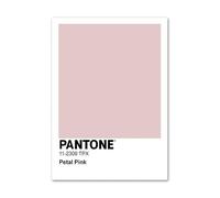 Nordique pantone rose orange vert blanc minimaliste art mural art peinture affiches et imprimés image murale for décoration de salon (Color : 2, Size : 30X40cm No Framed)