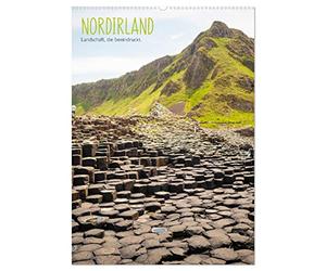 Nordirland - Landschaft, die beeindruckt (Wandkalender 2026 DIN A2 hoch), CALVENDO Monatskalender: Hier finden Sie die schönsten und bekanntesten Sehenswürdigkeiten in Irlands Norden.