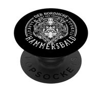 Nordische Mythologie Gott der Ungeduld Hammersbald PopSockets PopGrip Adhésif
