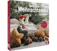 Nordische Weihnachtsdeko stricken: Baumschmuck und Geschenke im Scandi-Style