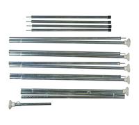 Nordisk Utgard 13.2 M2 Pole Set Argenté