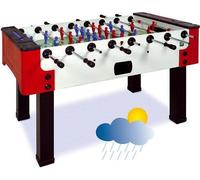 Norditalia Outdoor Table de baby-foot Storm F-2 noir / rouge / blanc Tiges télescopiques (SA)