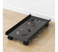 Nordivo Support d’Imprimante Roulant sous Le Bureau, Étagère Multifonction en Métal pour Imprimante, Petit Rack d’Imprimante et PC(W20cm/7.8in)