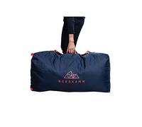 NORDKAMM - Housse de Sac à Dos pour Avion, 80l et 150l, Flight Cover, Noir