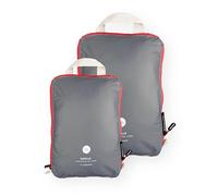 NORDKAMM Profi Packing Cubes Compression, ultraléger, imperméable, en Robic Performance Nylon, organisateur de valise durable