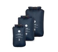 NORDKAMM Sac étanche, Dry Bag Set 5l, 10l, 15l, Impermeable, Ultra Light, Bleu