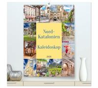 Nordkatalonien Kaleidoskop (hochwertiger Premium Wandkalender 2026 DIN A2 hoch), Kunstdruck in Hochglanz: Das stolze Nordkatalonien liegt heute auf französischem Territorium.