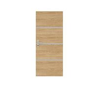 Nordlinger Kit de rénovation de porte Décor Chêne Naturel 890510 4 feuilles de placage 85 x 50 cm & 3 profils 85 x 2 cm