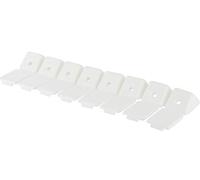 Nordlinger Pro 740046 Ensemble de 32 Taquets d'assemblage Blanc