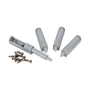 Nordlinger Pro 780009 Lot de 4 Freins de Porte avec 8 Vis