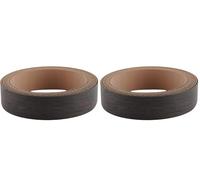 NORDLINGER PRO Bande de chant mélaminée chêne anthracite foncé wengé 23mm x 5ml (Lot de 2)