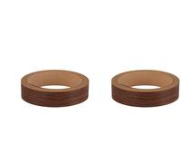 NORDLINGER PRO Bande de chant mélaminée noyer américain 23mm x 5ml (Lot de 2)