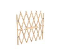 Nordlinger Pro Barrière de sécurité d’escalier PressFix pour Animaux/Chiens, matériau de qualité supérieure en Bois Naturel, Extensible de 65 à 104 cm en Largeur, Hauteur 84 cm