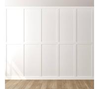 Nordlinger Pro Kit Habillage Mural Oslo 5x4 moulures Plates MDF 100x8 cm décoration intérieure