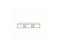 Nordlinger PRO Kit Moulure de Soubassement Bois 4m - Moulure Murale Prédécoupée - 100% FSC - Apportez du Cachet à Vos Murs