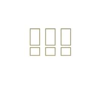Nordlinger Pro Kit Moulures - 790535 - Bois - 3 m - Habillage mural