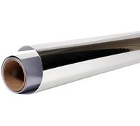 NORDLINGER PRO Placflex Revêtement adhésif de Décoration/Rénovation - 600014-0,90 m x 2,15 ml Relief Damier Alu