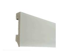 Nordlinger Pro Plinthe Aqua Blanche - 100083 - PVC - 80x2400x15mm - Blanc - Lot de 5 - Finition pour pièces humides