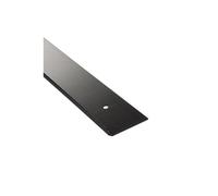 NORDLINGER PRO Profil bordure bord droit - Aluminium - 2/4R 38 mm R0/2 x 670 mm - Noir