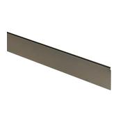 NORDLINGER PRO Profil Bordure Plan de Travail Aluminium Champagne Inox, 67 cm x 3.8 cm, Bord Droit