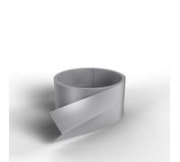 Nordlinger Pro Smart Profile Cornière égale adhésif - 840039 - Pvc - 2 x 2 x 0,04cm x 10m - Gris - Aménagement intérieur