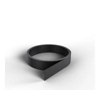 Nordlinger Pro Smart Profile plat adhésif - 840037 - Pvc - 3 x 0,4 cm x 10m - Noir - Finition murale