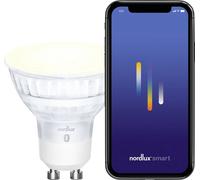 Nordlux 2070031000 Ampoule à incandescence CEE F (A - G) GU10 forme de globe commandé par appli mobile, à intensité variable 1 pc(s)