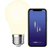 Nordlux 2070092701 Ampoule à incandescence CEE E (A - G) E27 forme de poire commandé par appli mobile, à intensité variable